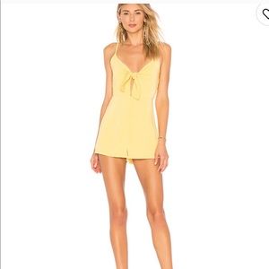 Yellow romper